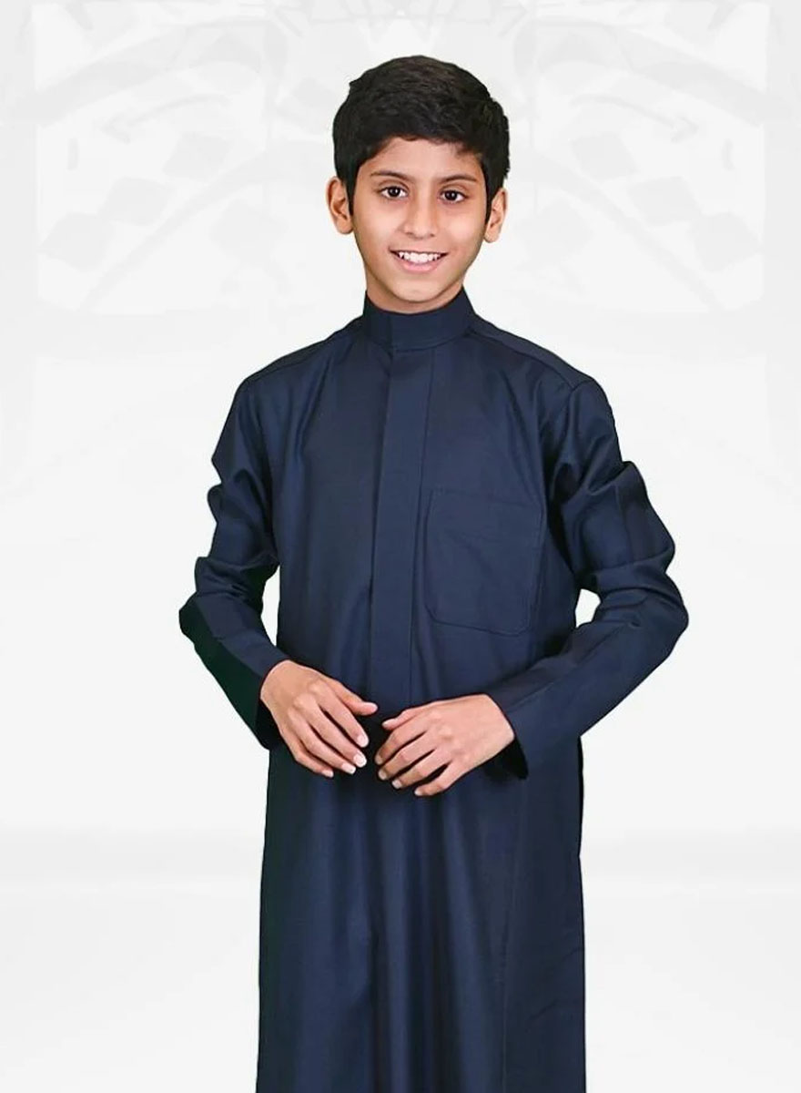 ثوب سعودي شتوي سحاب